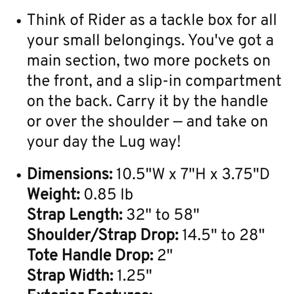 Lug rider crossbody - Picture 11 of 12